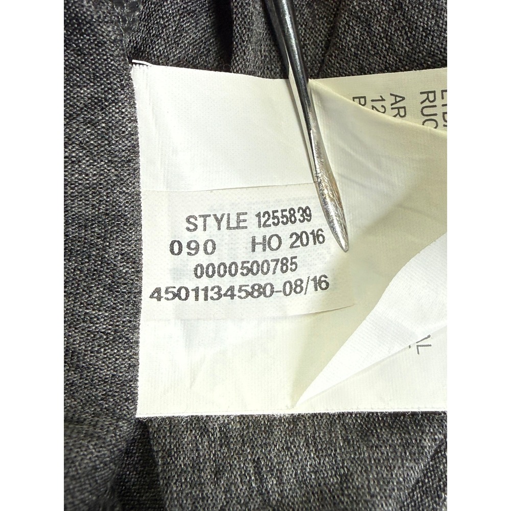 Under Armour Womens HeatGear V-Neck Short Sleeve T-Shirt Gray Heather Small - Picture 7 of 7
